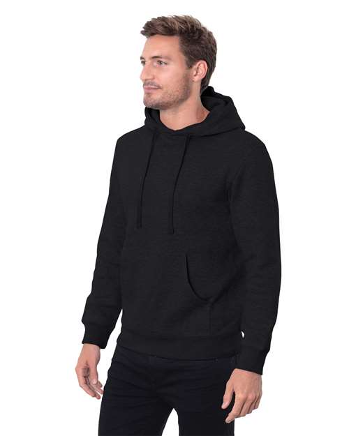 Threadfast Apparel Unisex Epic Fleece Pullover Hooded Sweatshirt T2000 - Heather Black