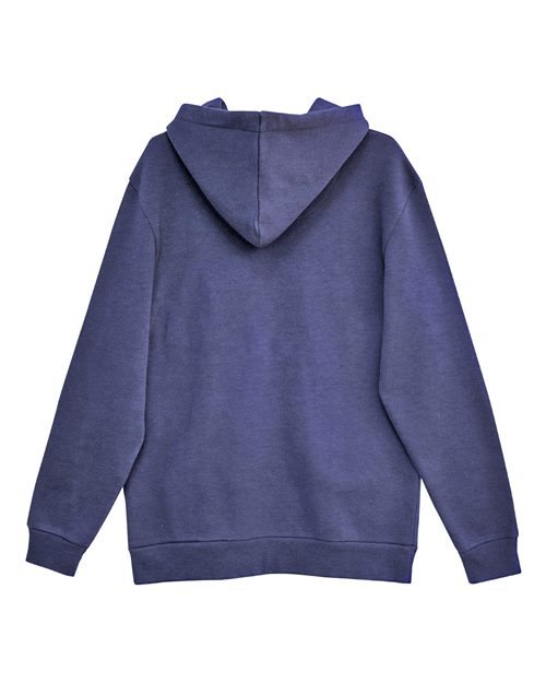 Threadfast Apparel Unisex Epic Fleece Pullover Hooded Sweatshirt T2000 - Heather Navy