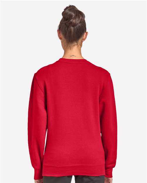 Lane Seven Unisex Premium Crewneck Sweatshirt LS14004 - Cardinal