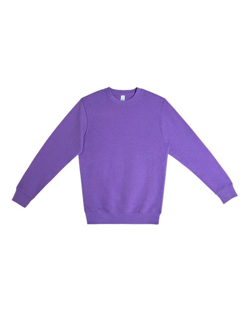Lane Seven Unisex Premium Crewneck Sweatshirt LS14004 - Purple