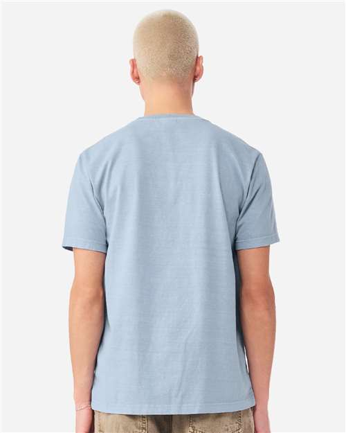 BELLA + CANVAS Unisex Heavyweight Garment-Dyed Tee 4810GD - Light Washed Denim