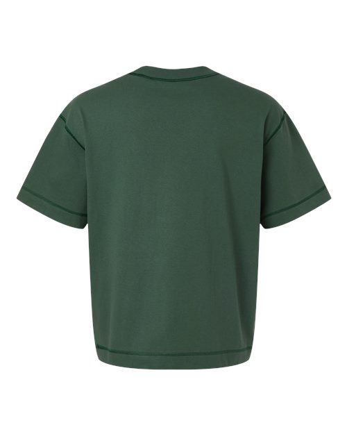 American Apparel Unisex Heavyweight Cotton Mid-Length Tee 13ML0