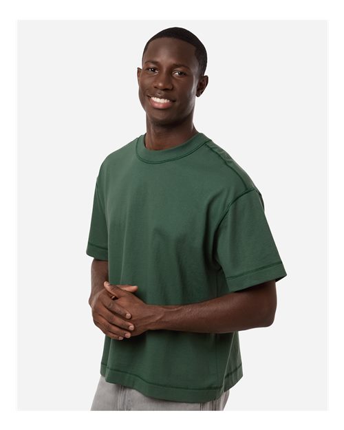 American Apparel Unisex Heavyweight Cotton Mid-Length Tee 13ML0