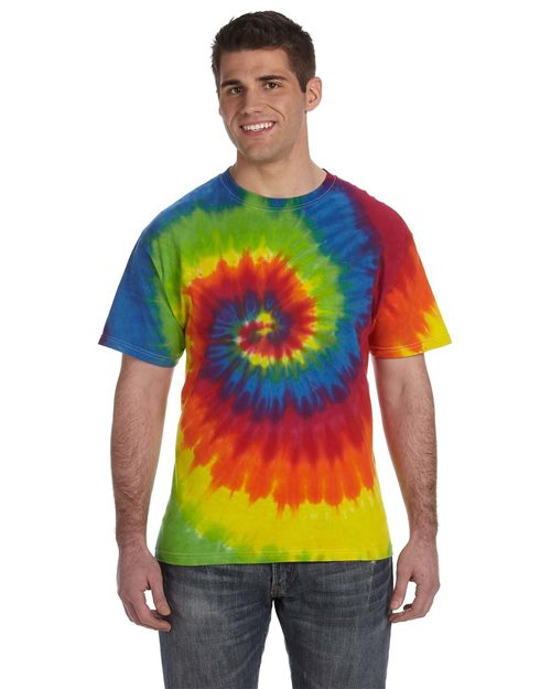 Colortone Unisex Multi-Color Tie-Dyed T-Shirt CD1000