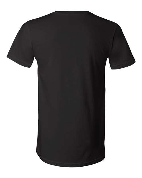 BELLA + CANVAS Unisex Jersey V-Neck Tee 3005 - Black