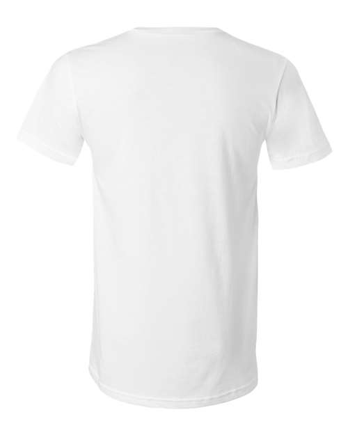 BELLA + CANVAS Unisex Jersey V-Neck Tee 3005 - White