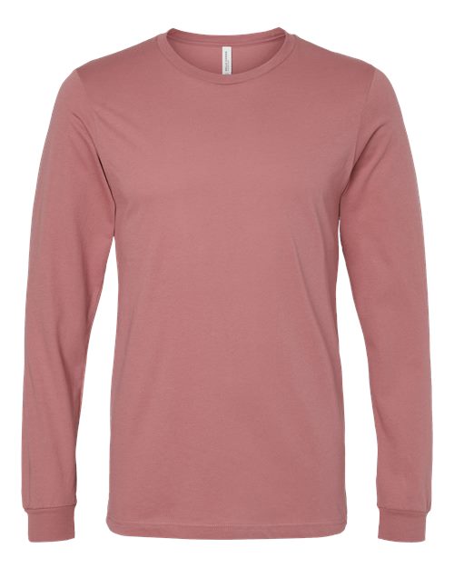 BELLA + CANVAS Unisex Jersey Long Sleeve Tee 3501 - Mauve