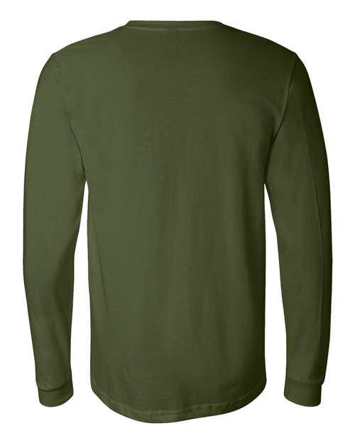BELLA + CANVAS Unisex Jersey Long Sleeve Tee 3501 - Olive