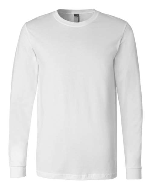 BELLA + CANVAS Unisex Jersey Long Sleeve Tee 3501 - White