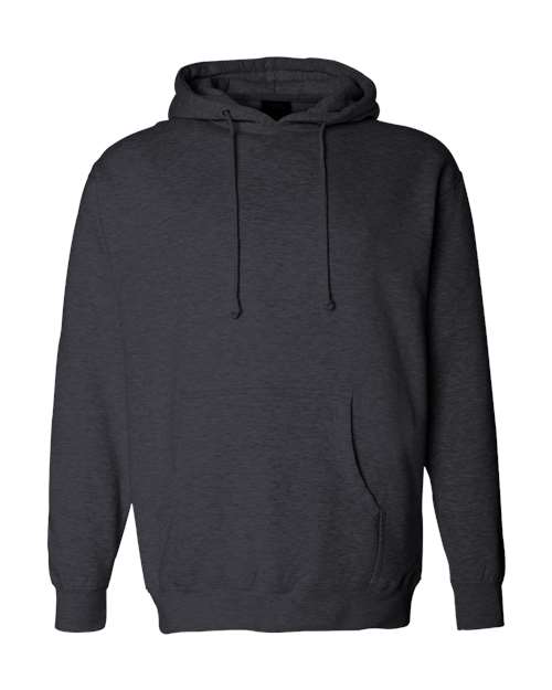 Independent Trading Co. Unisex Heavyweight Hooded Sweatshirt IND4000 - Charcoal Heather