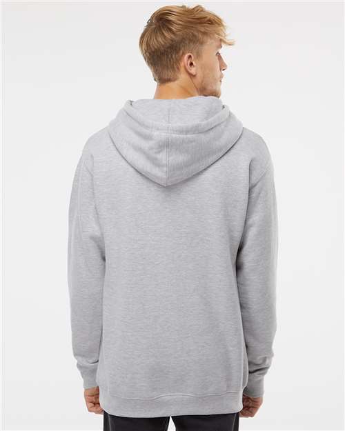 Independent Trading Co. Unisex Heavyweight Hooded Sweatshirt IND4000 - Grey Heather