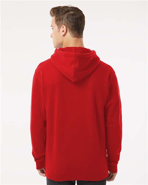 Independent Trading Co. Unisex Heavyweight Hooded Sweatshirt IND4000 - Red