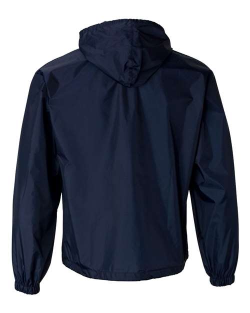 Augusta Sportswear Unisex Packable Half-Zip Hooded Pullover Jacket 3130