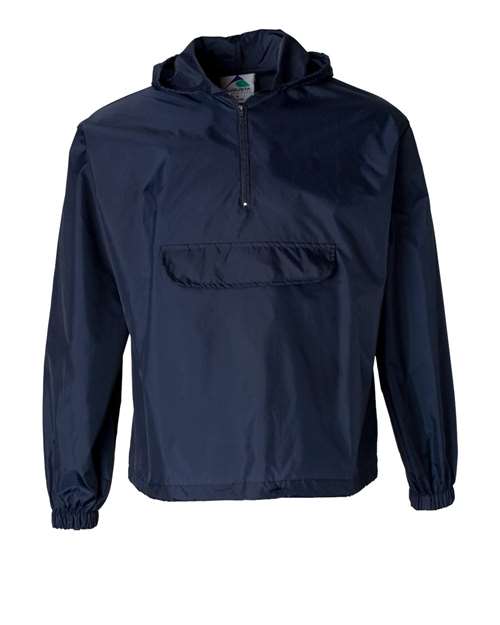 Augusta Sportswear Unisex Packable Half-Zip Hooded Pullover Jacket 3130