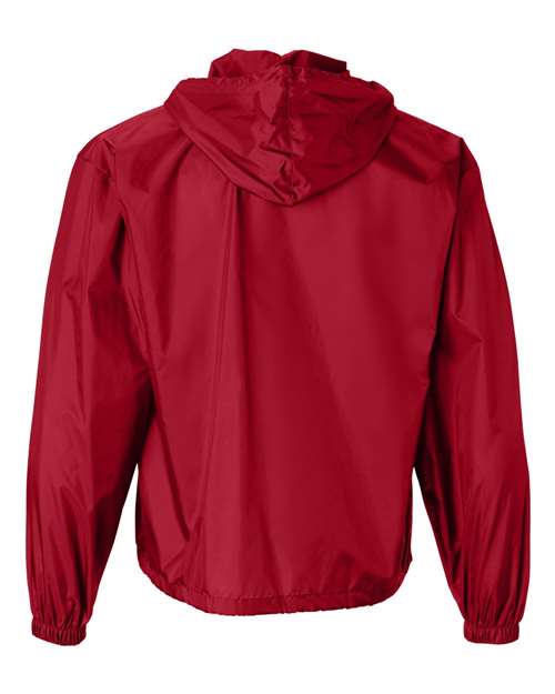 Augusta Sportswear Unisex Packable Half-Zip Hooded Pullover Jacket 3130