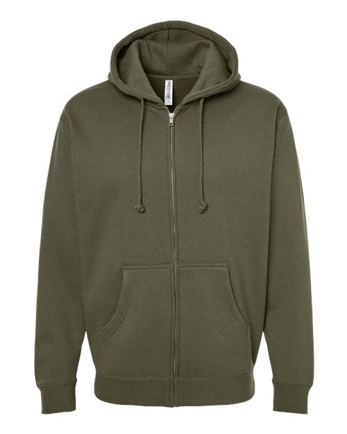 Independent Trading Co. Unisex Heavyweight Full-Zip Hooded Sweatshirt IND4000Z