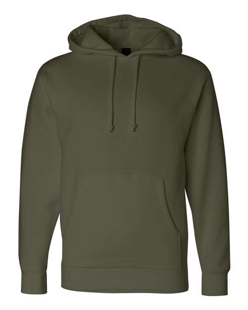 Independent Trading Co. Unisex Heavyweight Hooded Sweatshirt IND4000 - Army