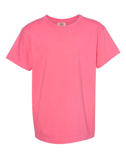 Comfort Colors Youth Garment-Dyed Heavyweight T-Shirt 9018 - Crunchberry