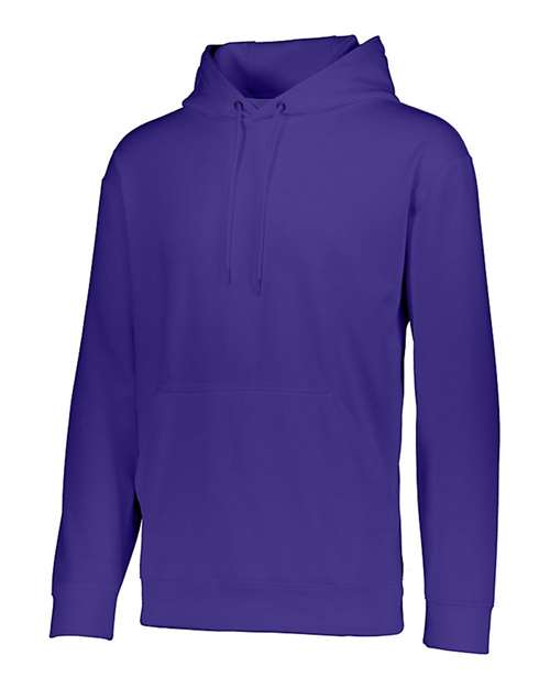 Augusta Sportswear Men's Wicking Fleece Hooded Sweatshirt 5505 - Purple