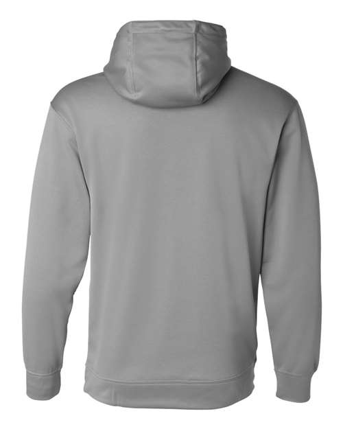 Augusta Sportswear Men's Wicking Fleece Hooded Sweatshirt 5505 - Athletic Grey