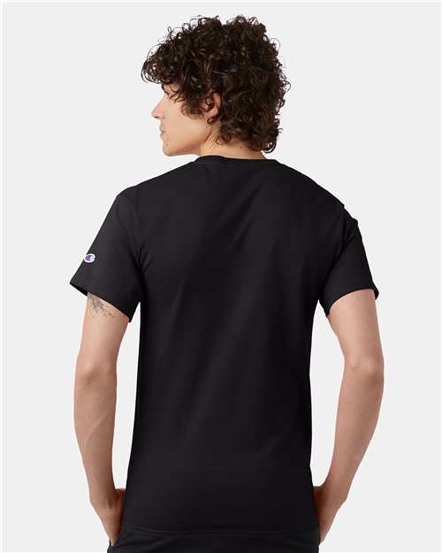 Champion Unisex Classic T-Shirt T425 - Black