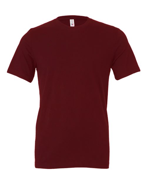 BELLA + CANVAS Jersey Tee 3001 - Maroon