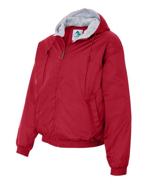 Augusta Sportswear Unisex Fleece Lined Hooded Jacket 3280
