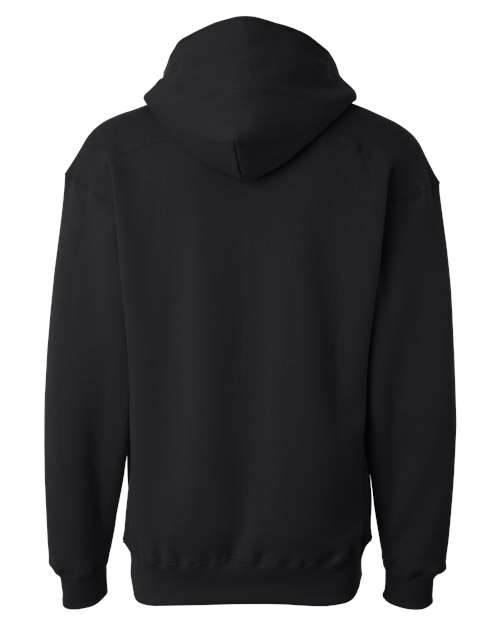 J. America Men's Sport Lace Hooded Sweatshirt 8830 - Black