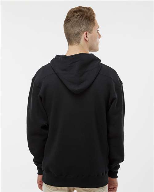 J. America Men's Sport Lace Hooded Sweatshirt 8830 - Black