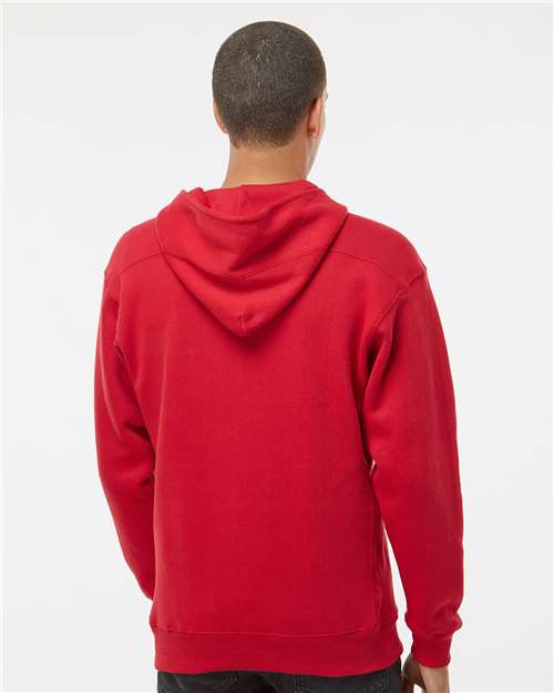 J. America Men's Sport Lace Hooded Sweatshirt 8830 - Red