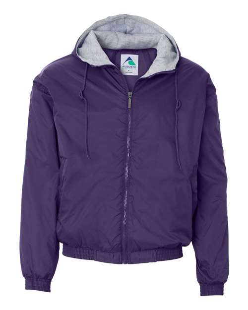 Augusta Sportswear Unisex Fleece Lined Hooded Jacket 3280