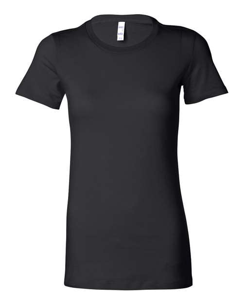 BELLA + CANVAS Women's Slim Fit Tee 6004 - Black
