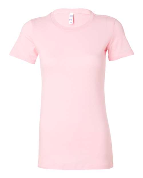 BELLA + CANVAS Women's Slim Fit Tee 6004 - Pink