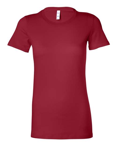 BELLA + CANVAS Women's Slim Fit Tee 6004 - Cardinal
