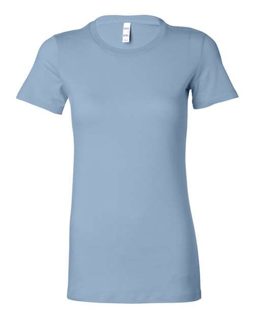 BELLA + CANVAS Women's Slim Fit Tee 6004 - Baby Blue
