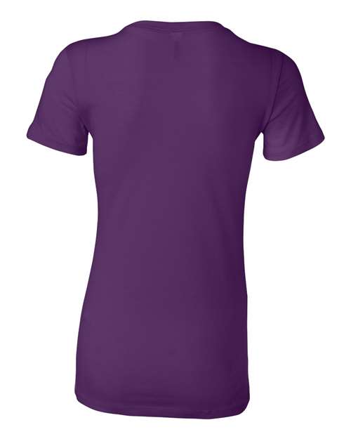 BELLA + CANVAS Women's Slim Fit Tee 6004 - Team Purple