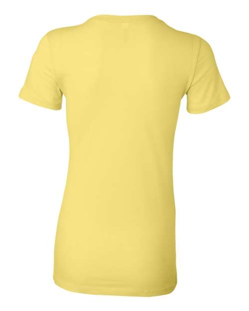 BELLA + CANVAS Women's Slim Fit Tee 6004 - Yellow
