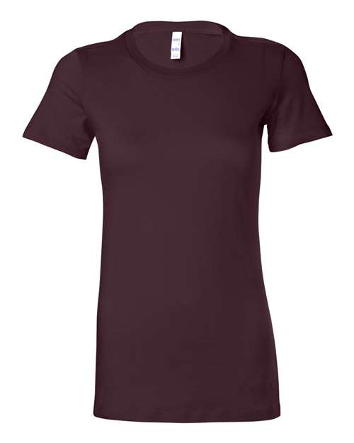 BELLA + CANVAS Women's Slim Fit Tee 6004 - Plum