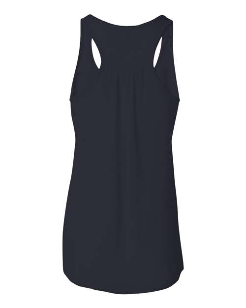BELLA + CANVAS Women's Flowy Racerback Tank 8800 - Midnight
