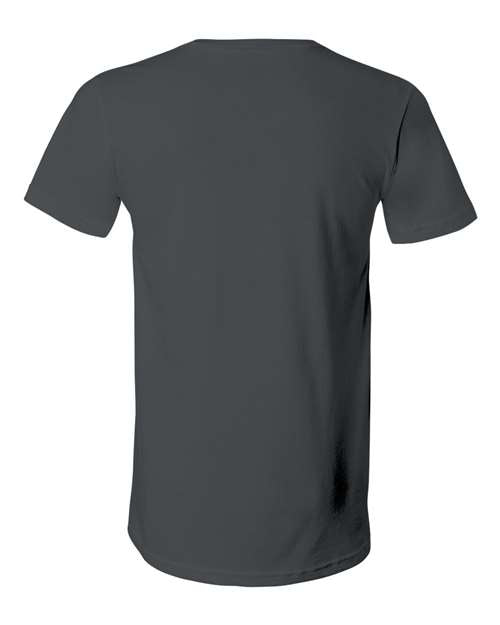 BELLA + CANVAS Unisex Jersey V-Neck Tee 3005 - Asphalt