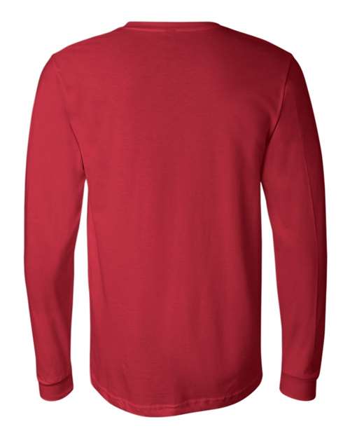BELLA + CANVAS Unisex Jersey Long Sleeve Tee 3501 - Red