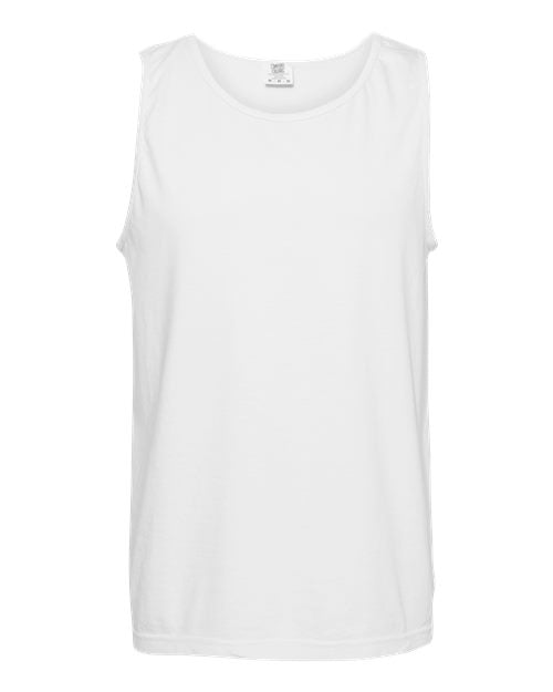 Comfort Colors Unisex Garment-Dyed Heavyweight Tank Top 9360 - White