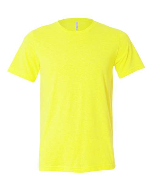 BELLA + CANVAS Unisex Texture Tee 3650 - Neon Yellow