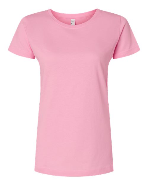 LAT Women's Fine Jersey Tee 3516 - Pink
