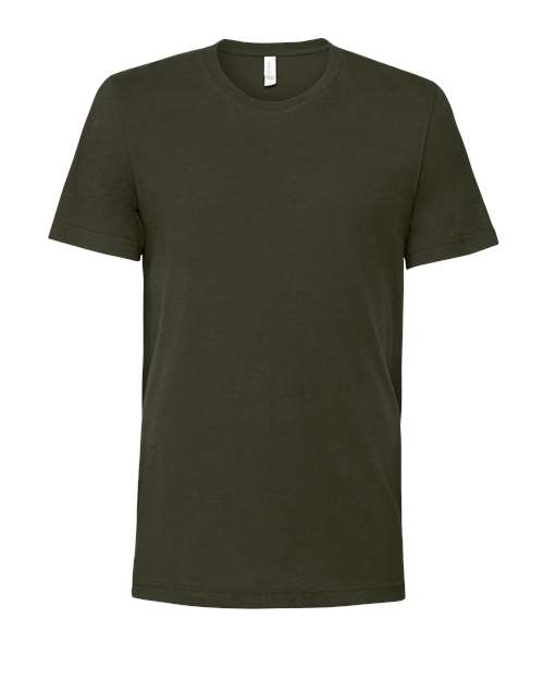 BELLA + CANVAS Jersey Tee 3001 - Dark Olive