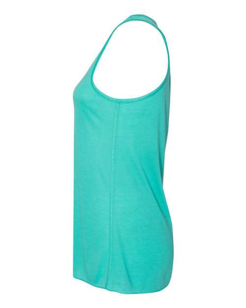 BELLA + CANVAS Women's Flowy Racerback Tank 8800 - Teal