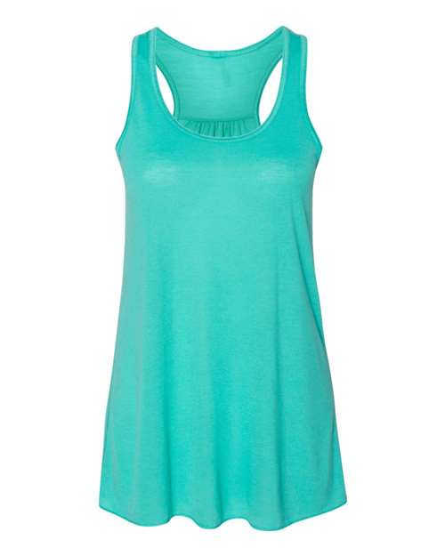 BELLA + CANVAS Women's Flowy Racerback Tank 8800 - Teal