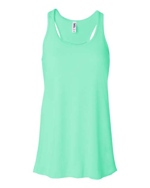 BELLA + CANVAS Women's Flowy Racerback Tank 8800 - Mint