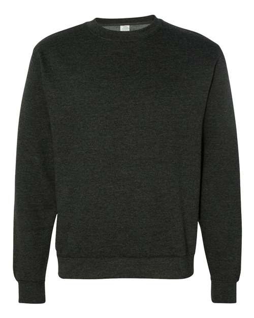 Independent Trading Co. Unisex Midweight Crewneck Sweatshirt SS3000 - Charcoal Heather