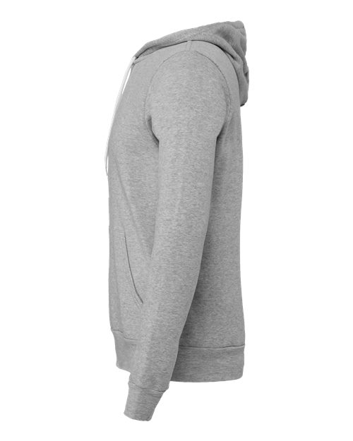 BELLA + CANVAS Unisex Sponge Fleece Hoodie Sweatshirt 3719 - Athletic Heather